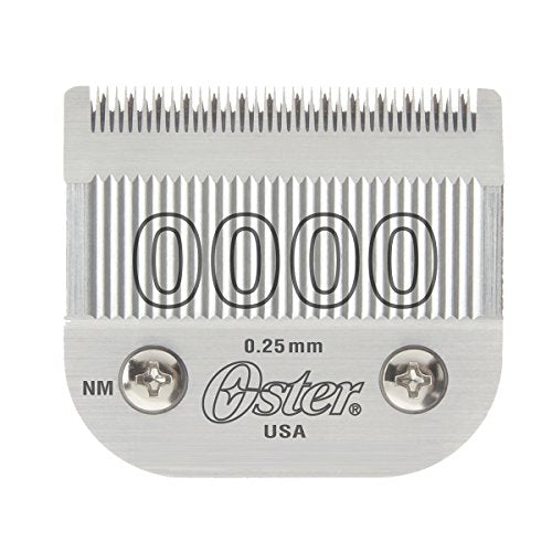 OSTER Cryogen-X Accessory METAL Blade Set for Classic 76 Clipper Size0000 (1/100 inch/0.25 mm) 076918-016-005