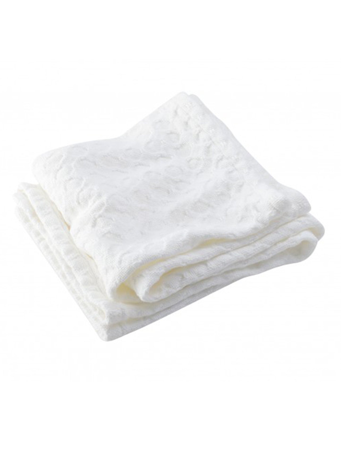 Brahms Mount Sandpiper Baby Blanket White Weston Table