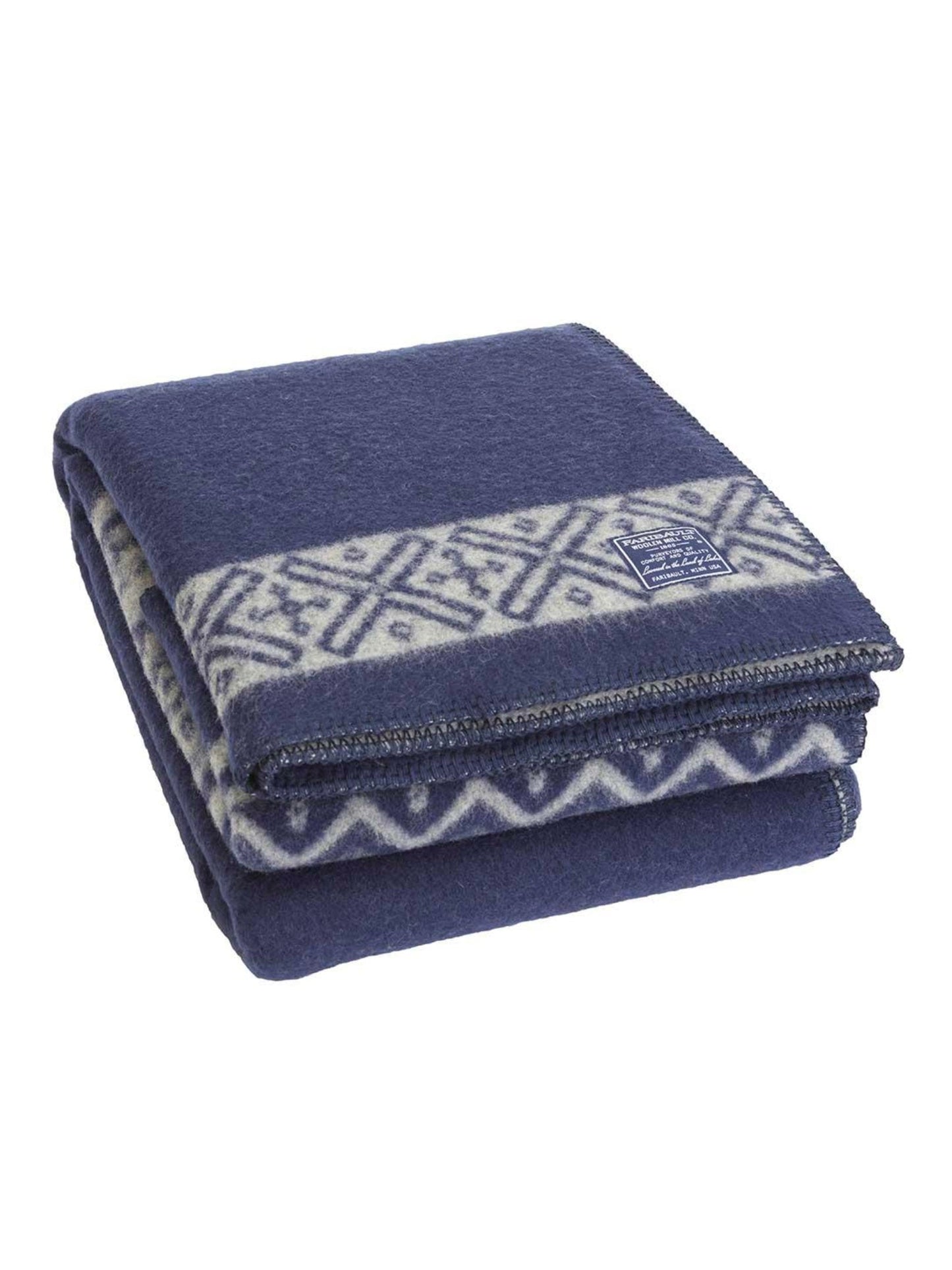 Faribault Tofte Fair Isle Throw Weston Table