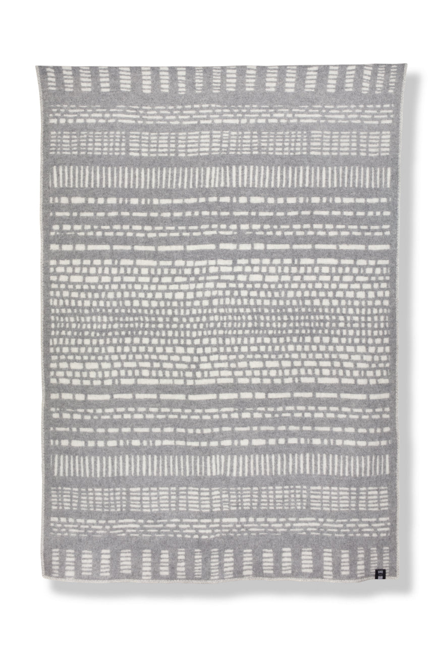 "Sketch" Wool Blanket By Nathalie Du Pasquier & George Sowden