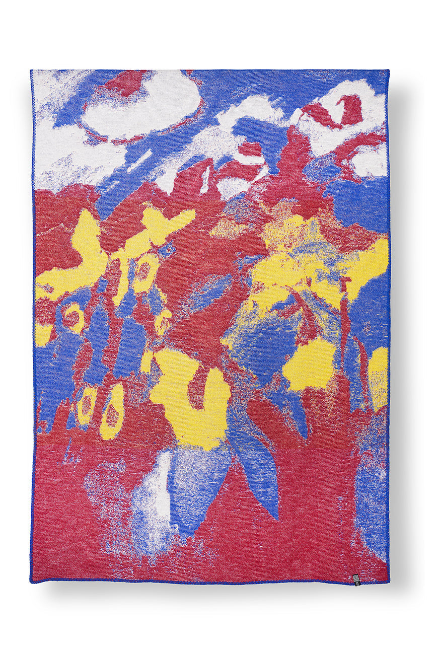 "Wassily" Wool Blanket by Kunsthaus Zurich X ZigZagZurich