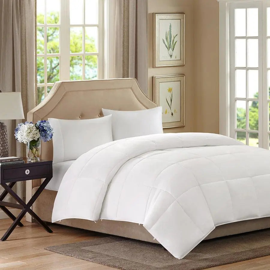 Benton Twin All Season 2 in 1 Down Alternative Comforter White