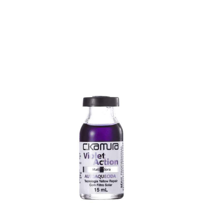 C.Kamura Violet Action Matizadora- Treatment Ampola 15ml