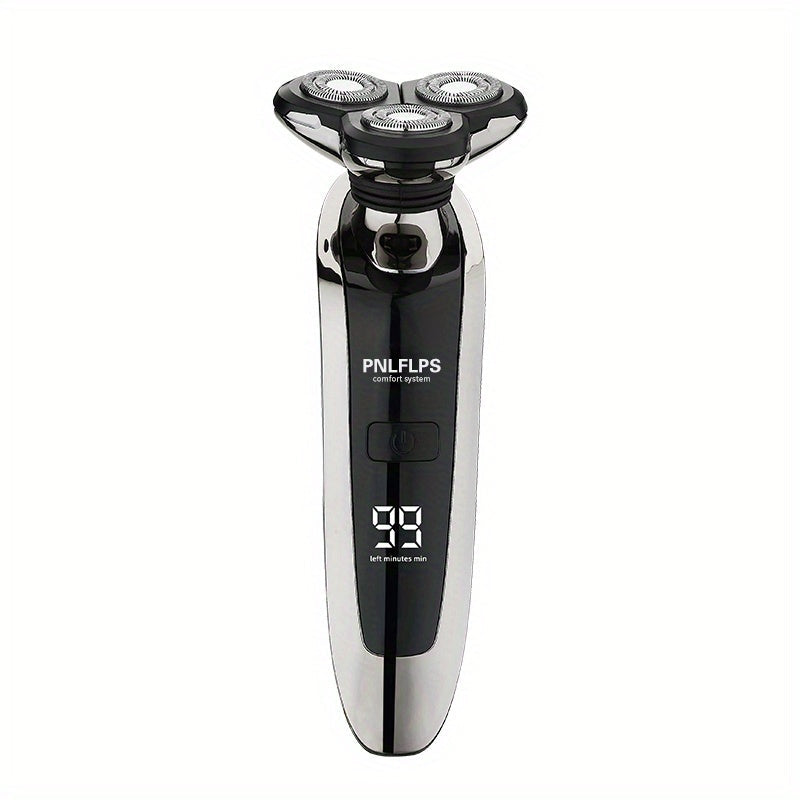 Electric Razor For Men, Dry&Wet 3D Mens Electric Shaver , Rechargeable Rotary Shaving Machines , Father's Day Gift For Father Dad Men Husband Boyfriend