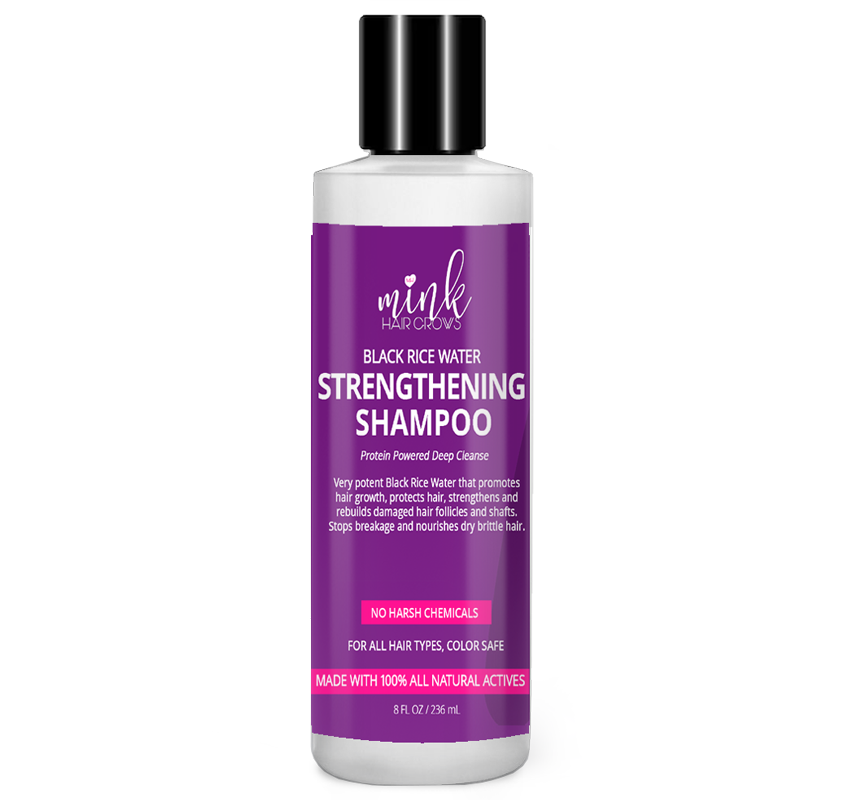 Black Rice Water Strenthening Shampoo