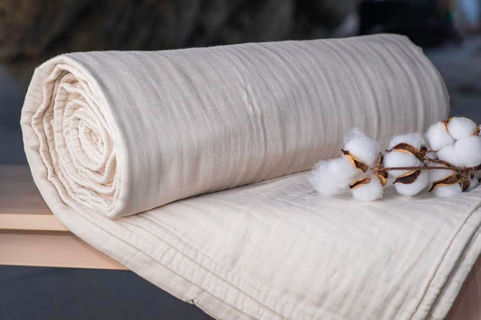 Sleep & Beyond 100% Organic Cotton Muslin Blanket
