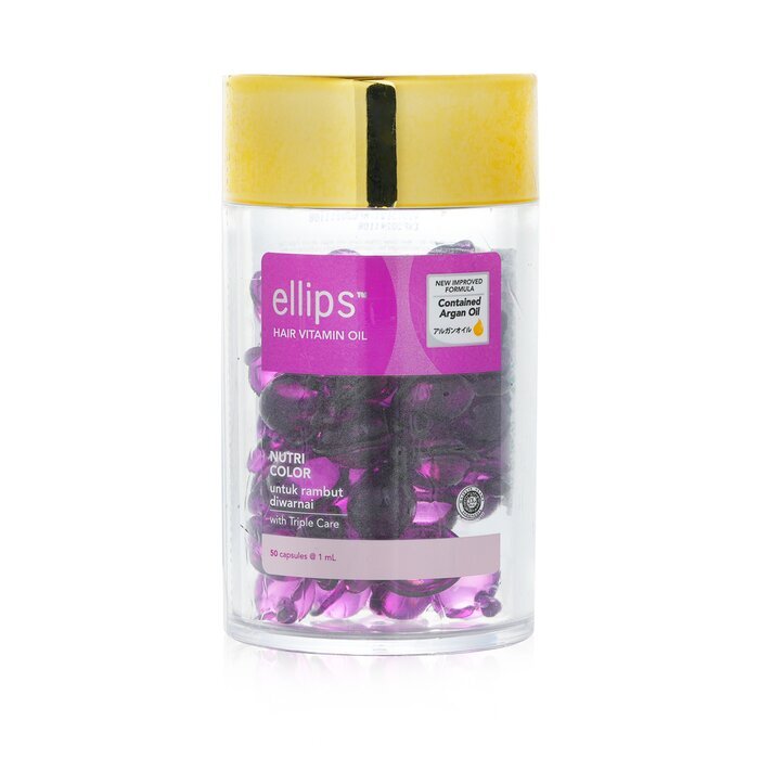 Ellips Hair Vitamin Oil - Nutri Color 50capsules x 1ml