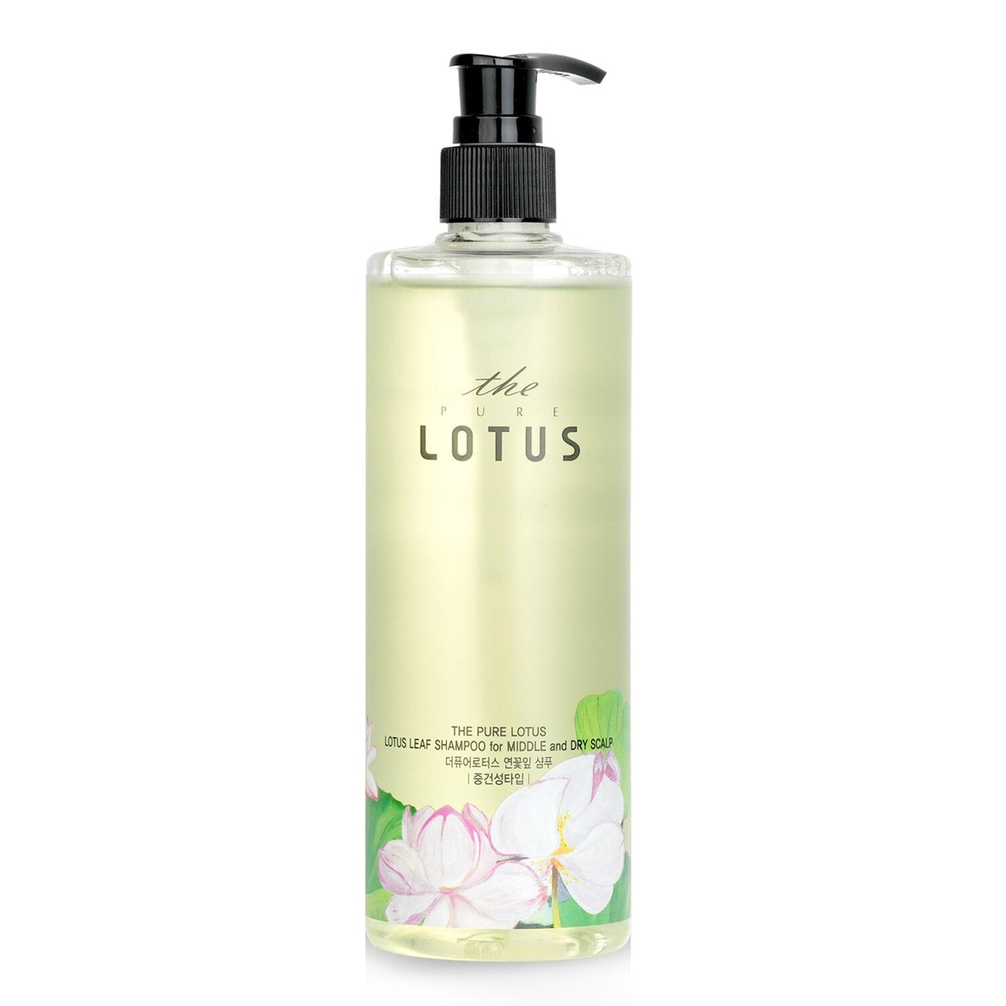 THE PURE LOTUS Lotus Leaf Shampoo - For Middle & Dry Scalp  420ml