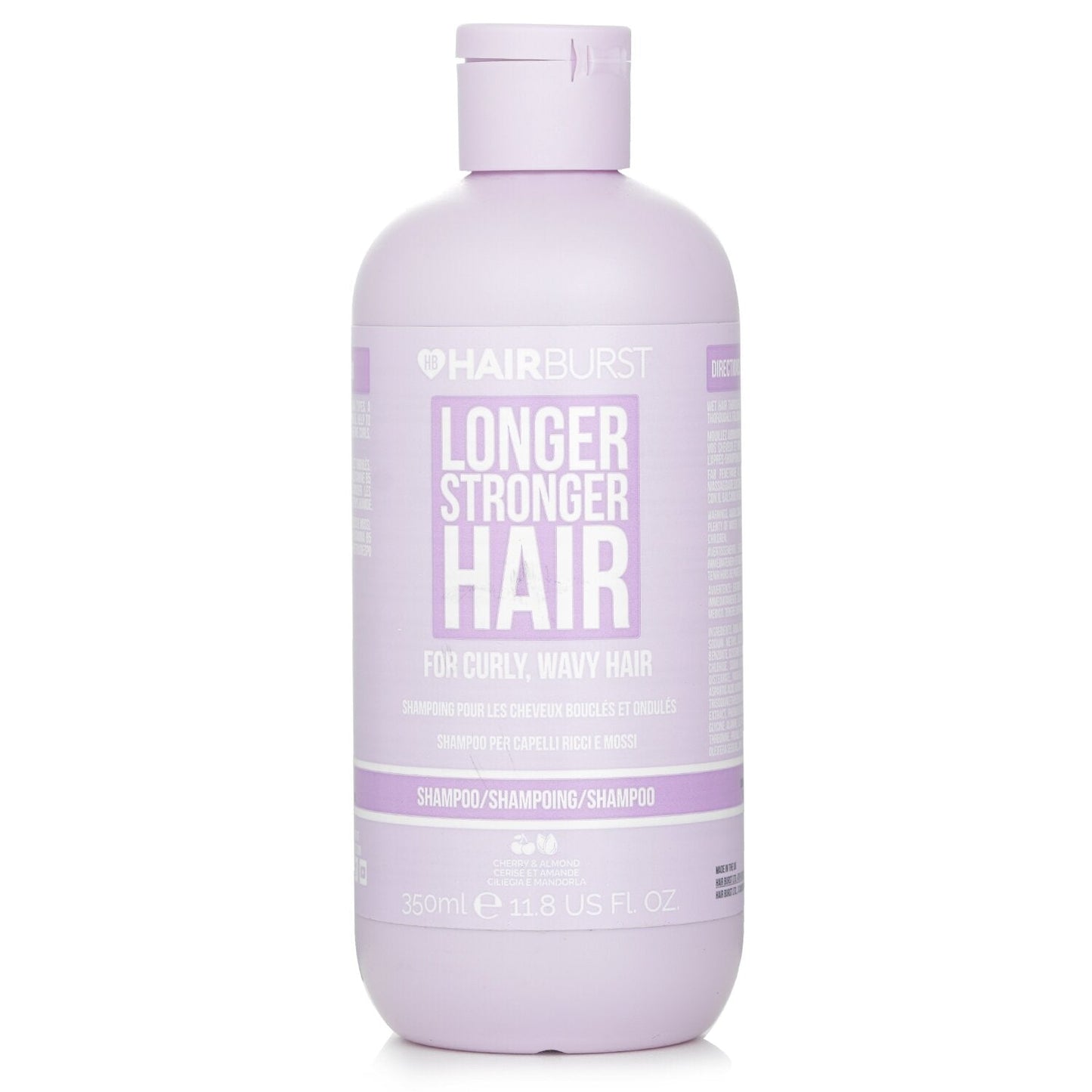 Hairburst Cherry & Almond Shampoo for Curly Wavy Hair  350ml/11.8oz