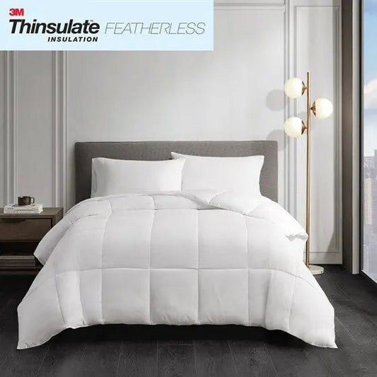 Cotton Down Alternative Featherless Comforter White King