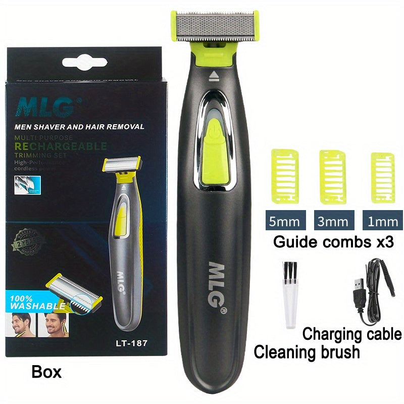 Rechargeable Electric Shaver for Men & Women - Waterproof & Full Body Shaving!