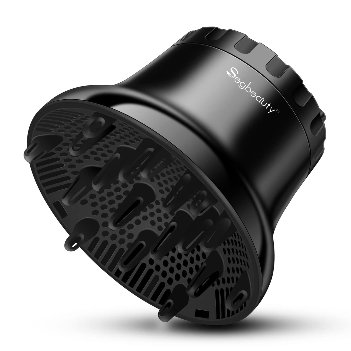 Segbeauty Universal Curly Hair Diffuser, Adaptable Hair Diffuser Attachment for Hair Salon Quality Hairstyling Tool Hair-protective Frizz-free Fast-drying for Dryers with 1.65" - 2.68" Nozzle