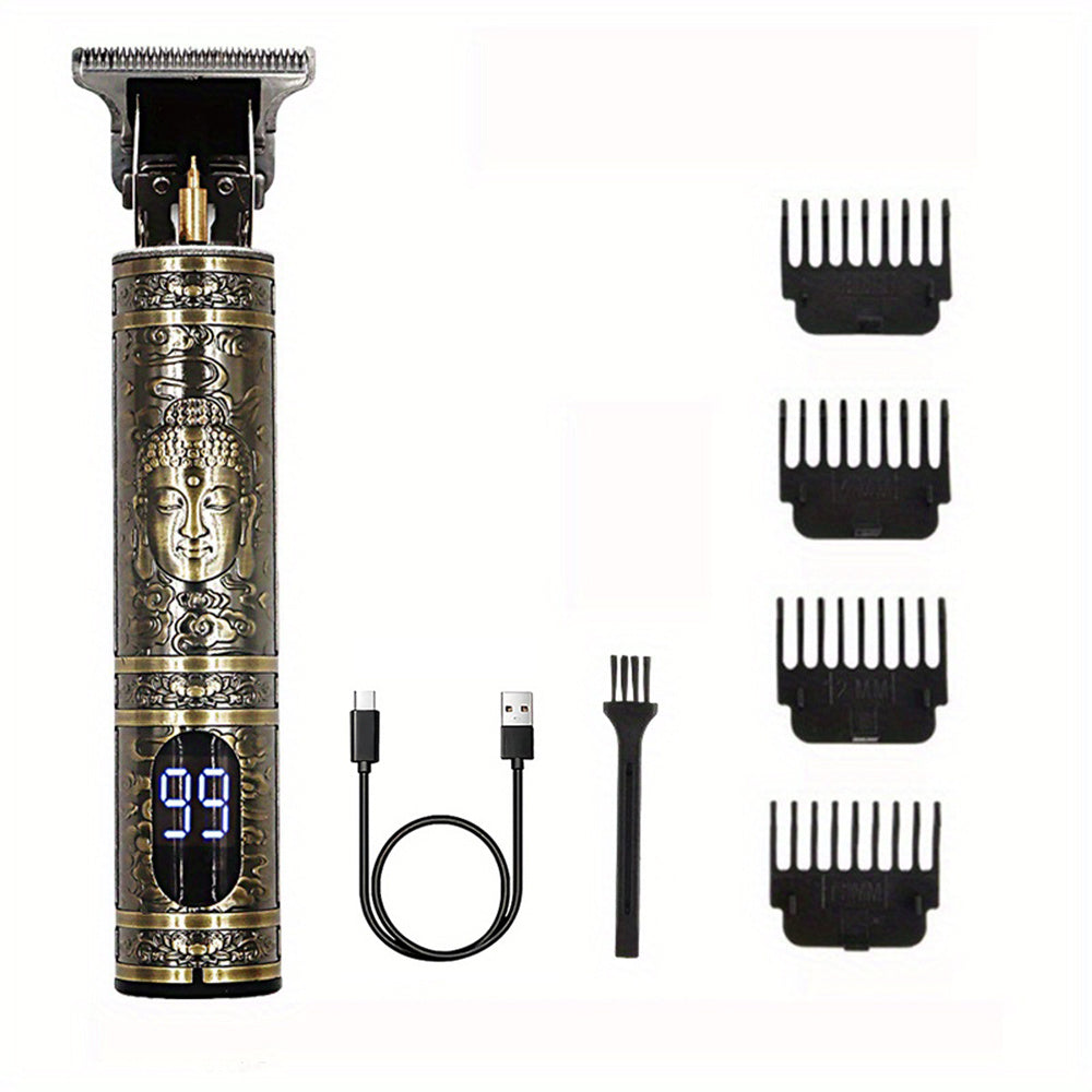 New Electric Hair Clipper T9: Professional Hair Cutting & Styling with Precision & Ease!