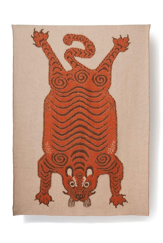 "Bengali" Wool Blanket By Probst & Rondelli