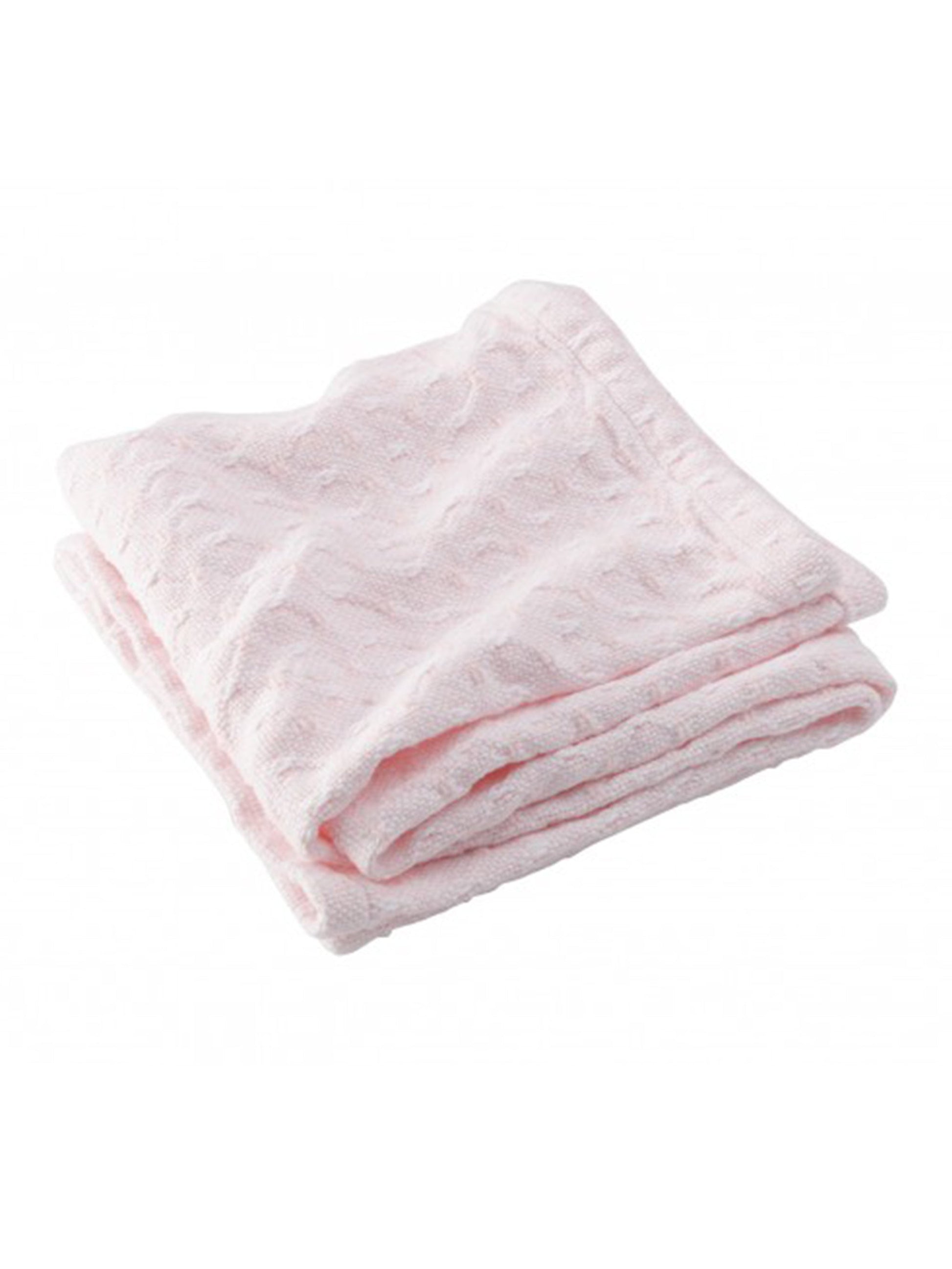 Brahms Mount Sandpiper Baby Blanket Pink Weston Table