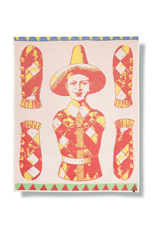 "Caramba" Cotton Blanket & Throw by Michele Rondelli