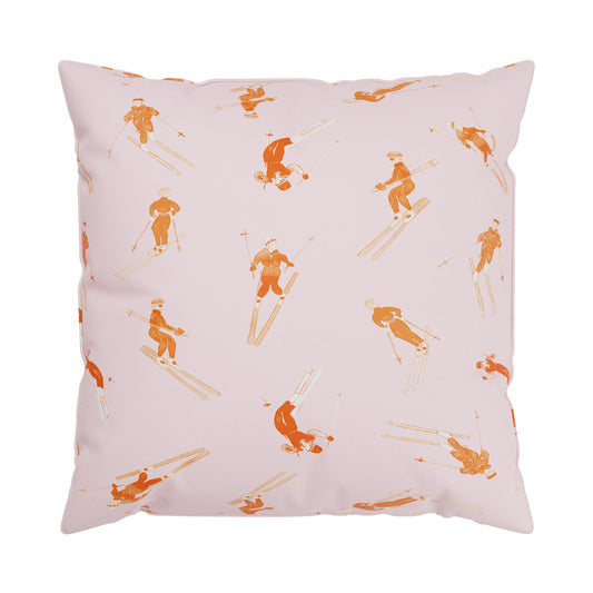 Custom Pillow - Bluebird Day Pink Orange
