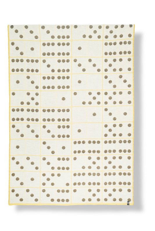 "Domino" Wool Blanket by Céline Cornu