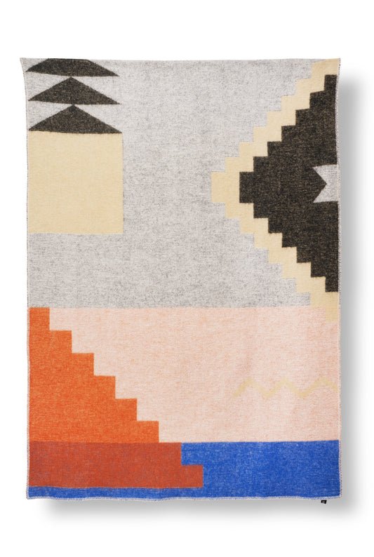 "Fez 2" Wool Blanket by Sophie Probst