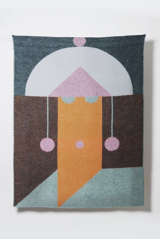 "Hanae" Wool Blanket by Probst & Rondelli