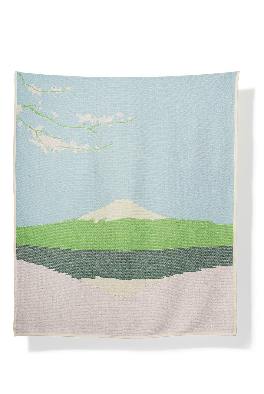 "Honshu" Cotton Blanket & Throw by Sophie Probst