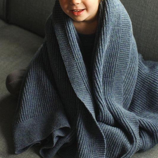 Gaston Blanket - 100% Merino Lambswool (100x140cm)