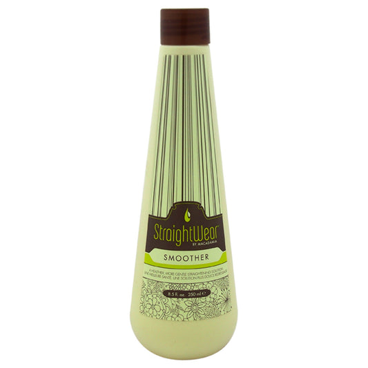 Natural Oil Straightwear Smoother Straightening Solution by Macadamia Oil for Unisex 8.5 oz Smoother