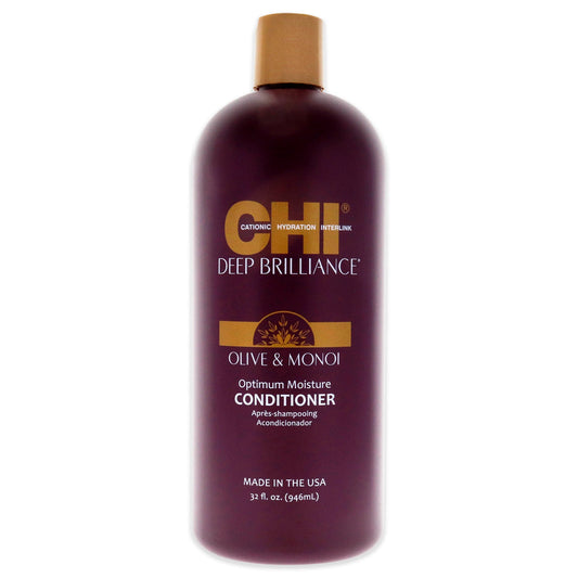 Deep Brilliance Optimum Moisture Conditioner by CHI for Unisex 32 oz Conditioner