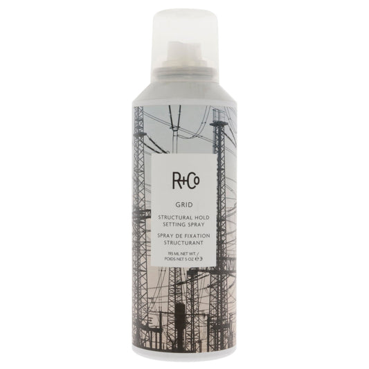 Grid Structural Hold Setting Spray by R+Co for Unisex 5 oz Hair Spray