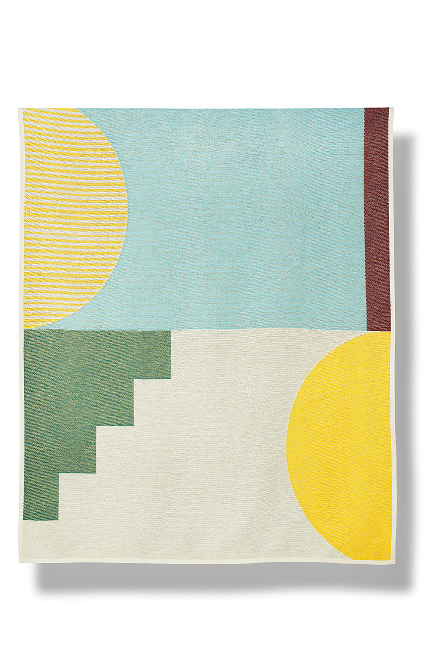 "Marine Series 04" Cotton Blanket & Throw by Yanyi Ha