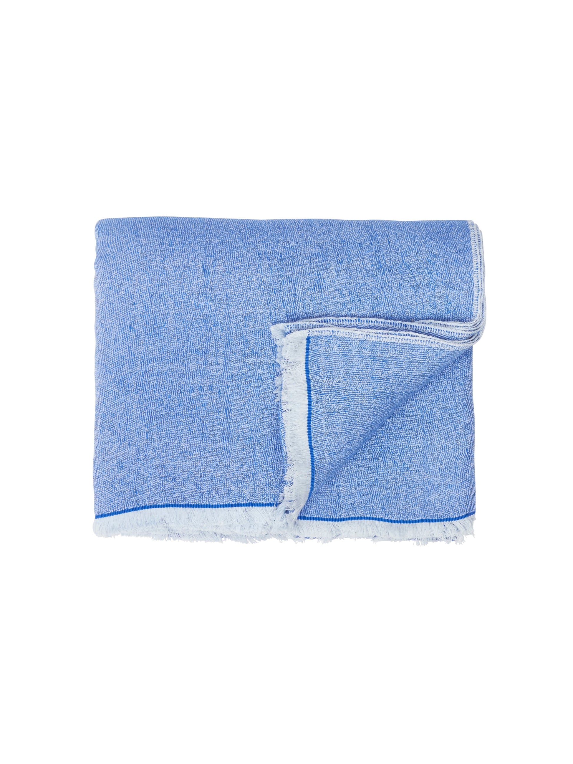 Morihata Kontex Gauze Blanket Bright Blue Weston Table
