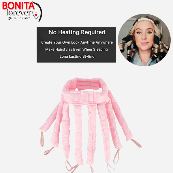 Multi-curls Heatless Curling Headband 3a