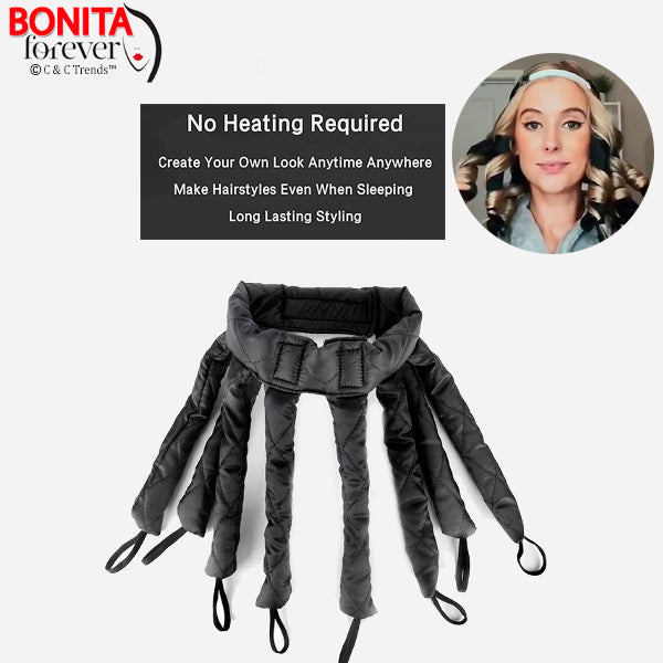 Multi-curls Heatless Curling Headband 5a