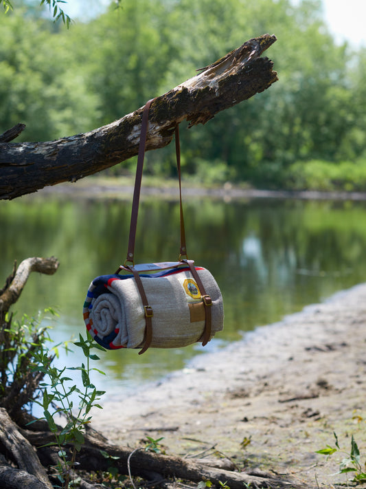 Pendleton Yellowstone National Park Throw with Leather Carrier