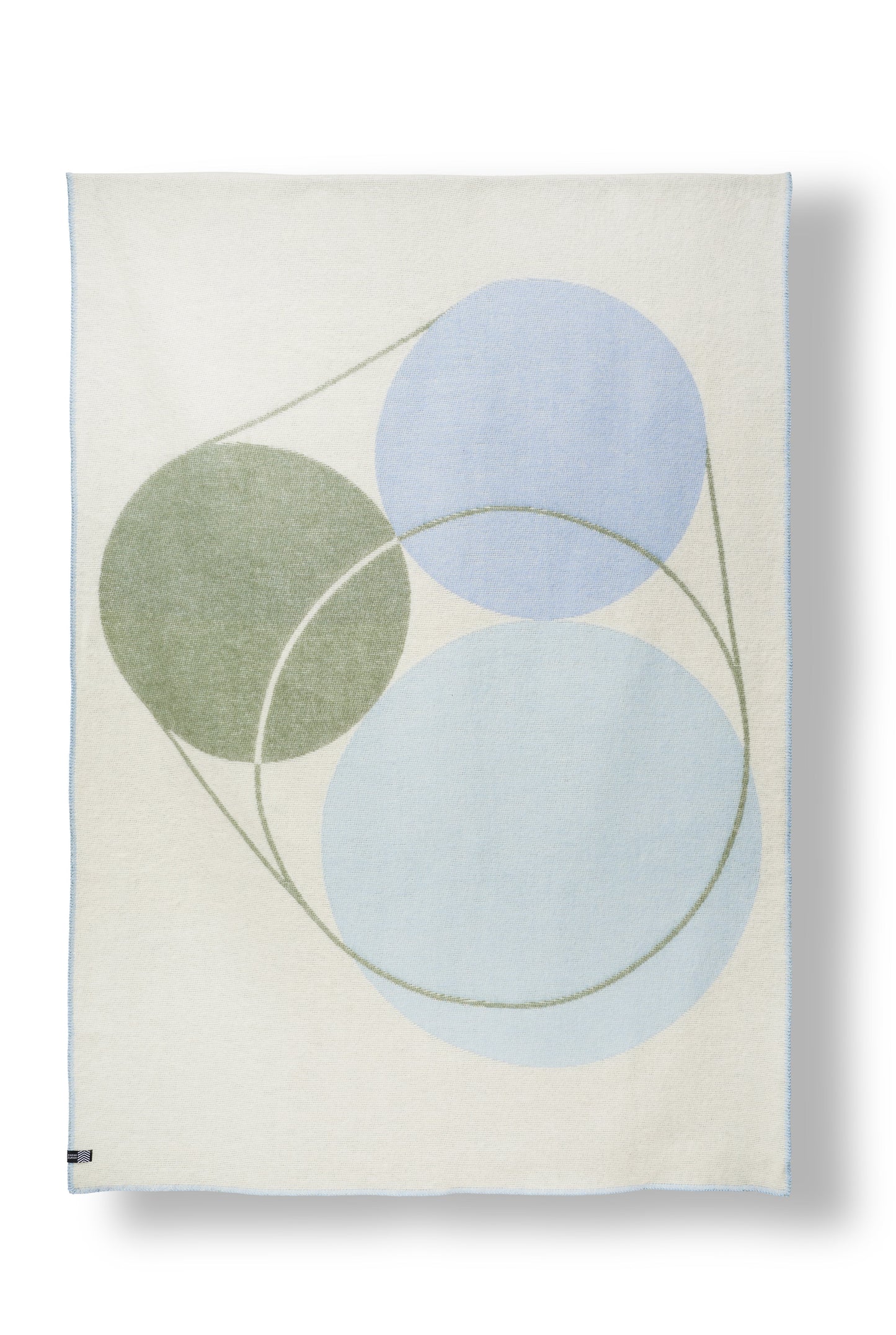 "Penumbral No. 48" Wool Blanket by Todd Schulz