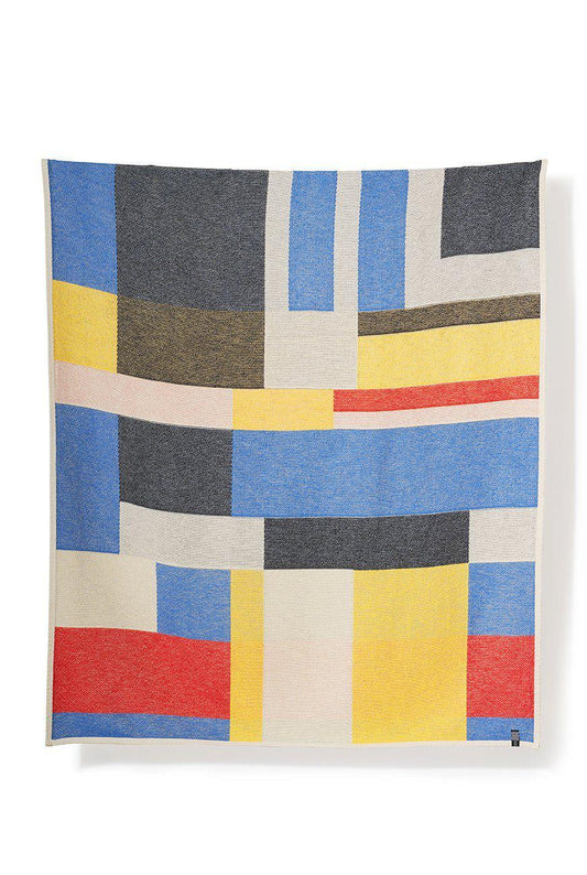 "Primary" Cotton Blanket & Throw by Probst & Rondelli