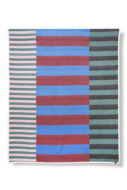 "Rimini Two" Cotton Blanket & Throw by Sophie Probst