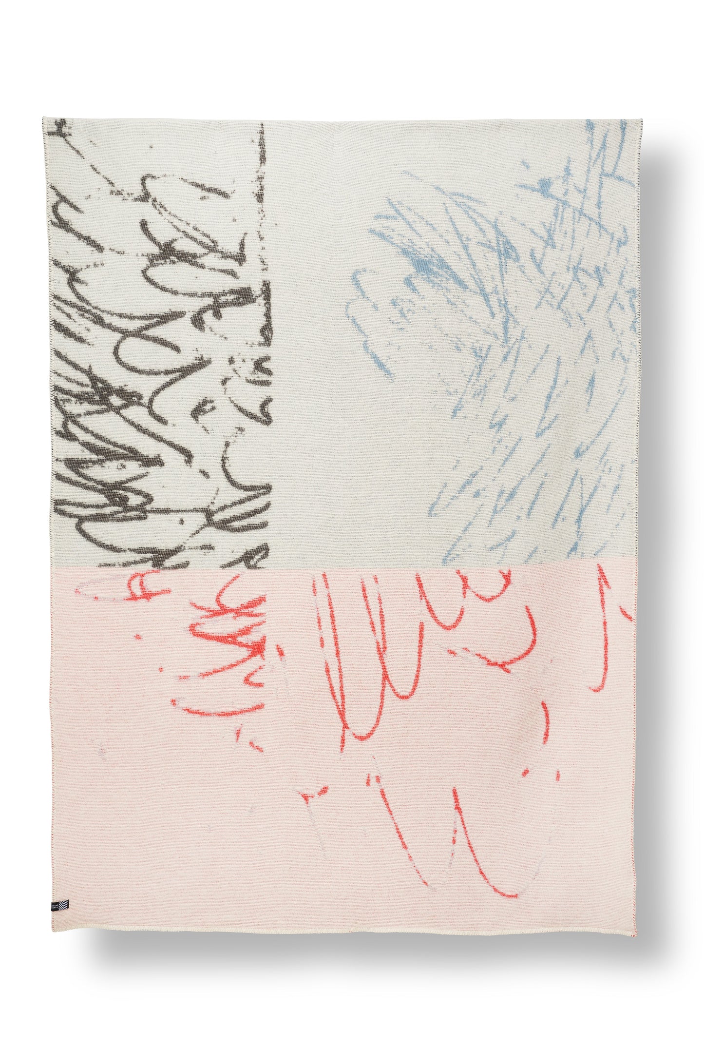 "Scrabble" Wool Blanket by Johanna Kestilä