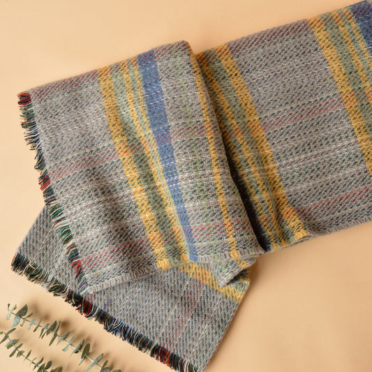 100% Recycled Wool Blanket/Rug - Large (150x183cm)