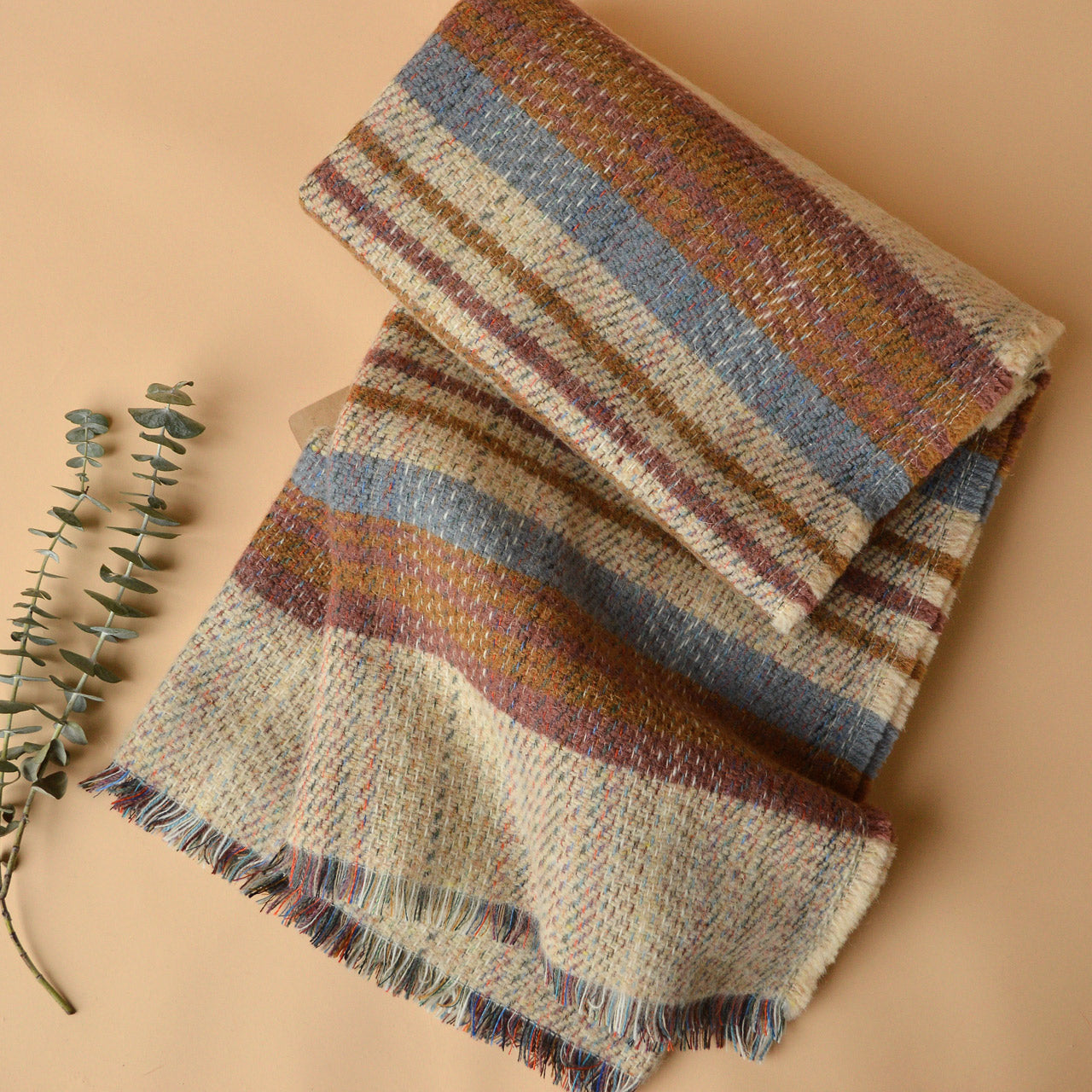 100% Recycled Wool Blanket/Rug - Large (150x183cm)