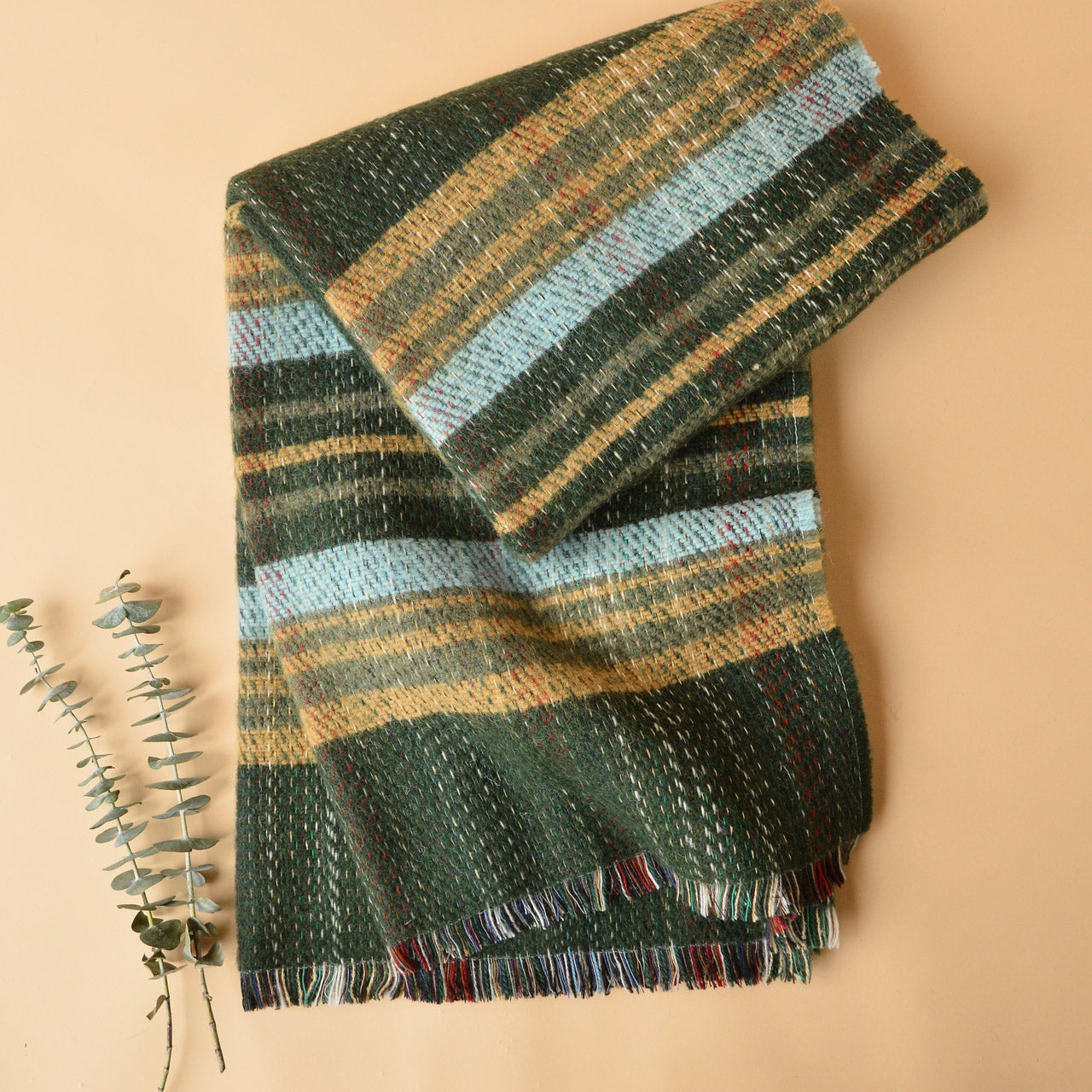 100% Recycled Wool Blanket/Rug - Large (150x183cm)