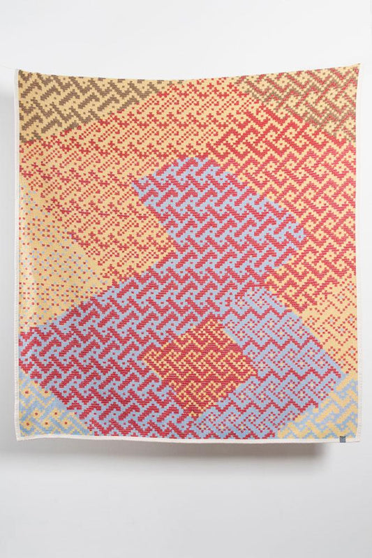 "Unafraid" Cotton Blanket & Throw by Mark Barrow & Sarah Parke