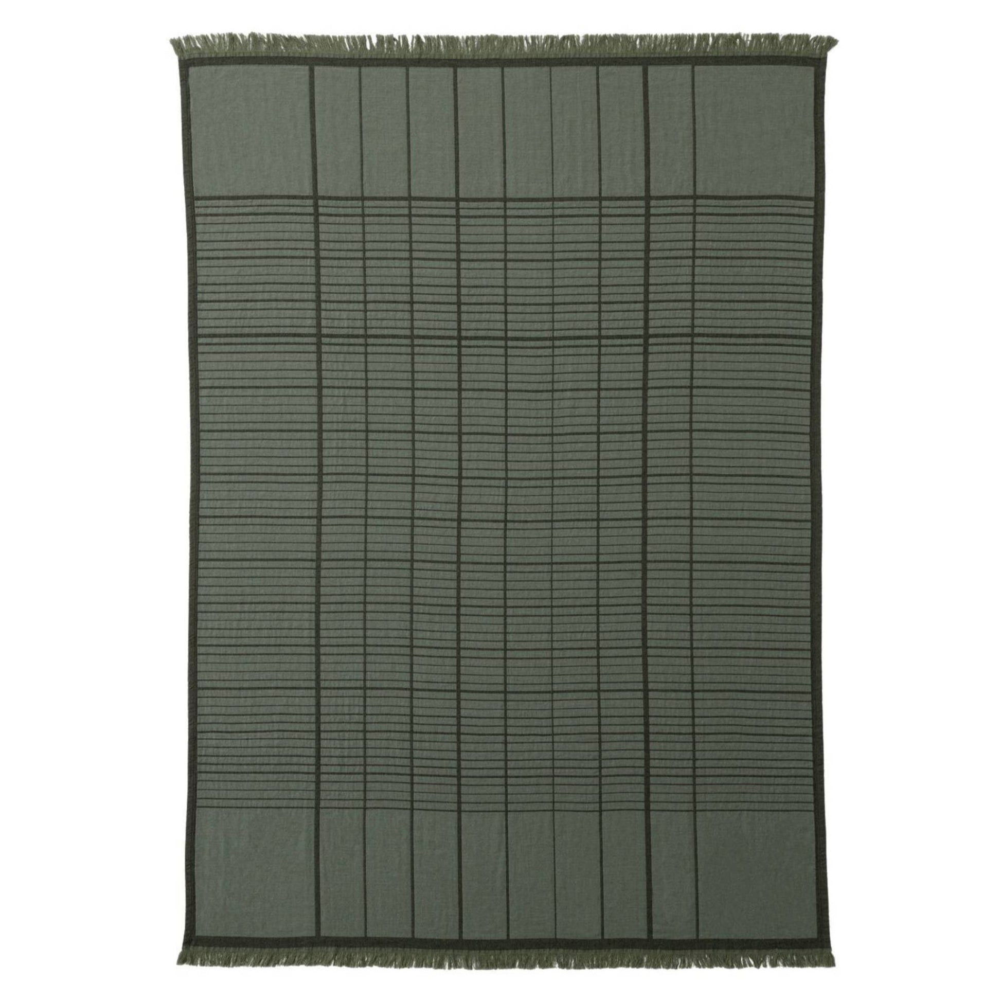 Untitled Throw: AP10 + Dark Green