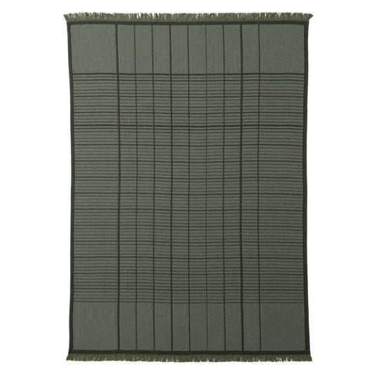 Untitled Throw: AP10 + Dark Green