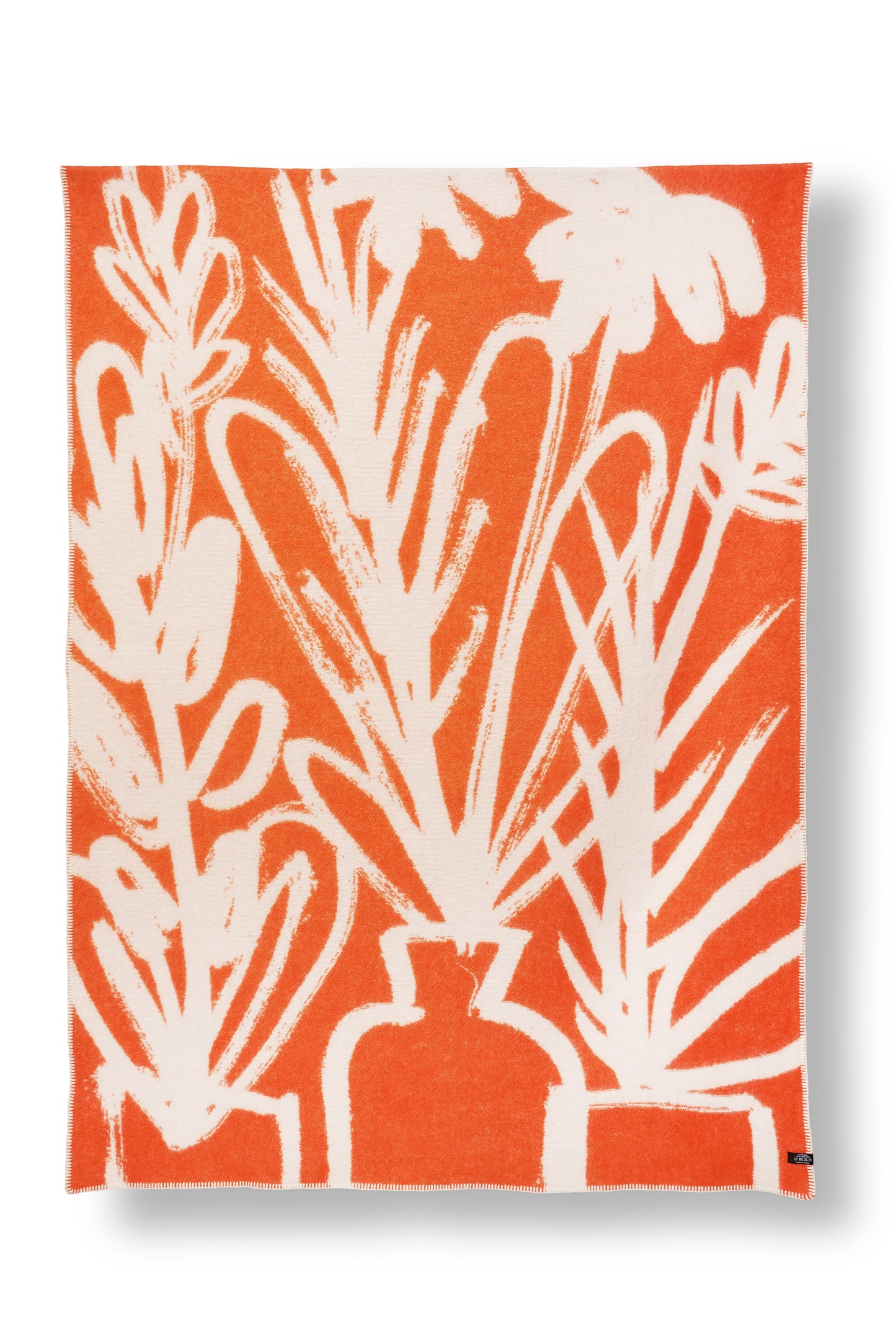 "WILD" Wool Blanket by Marie Melcore