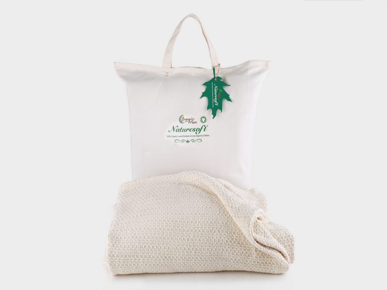 Organics and More Naturesoft Organic Cotton Blankets