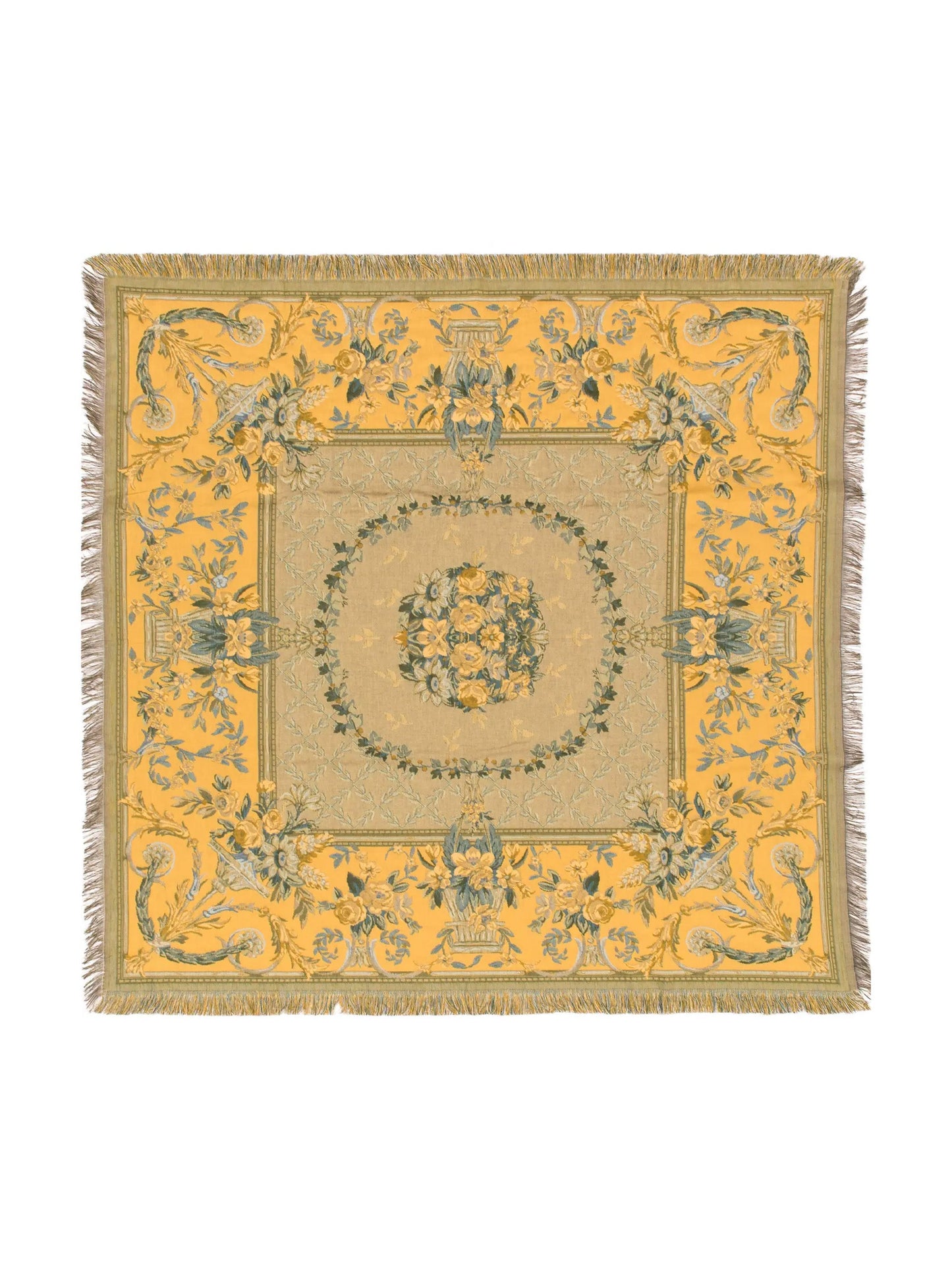 Savonnerie Elegant Garden Throw