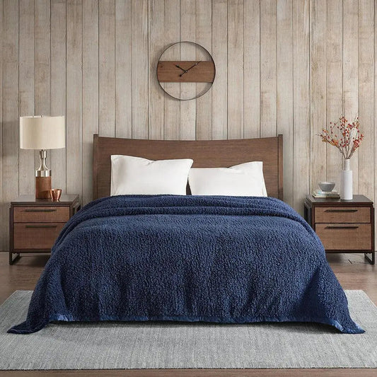 Berber Blanket Navy WR51-2548