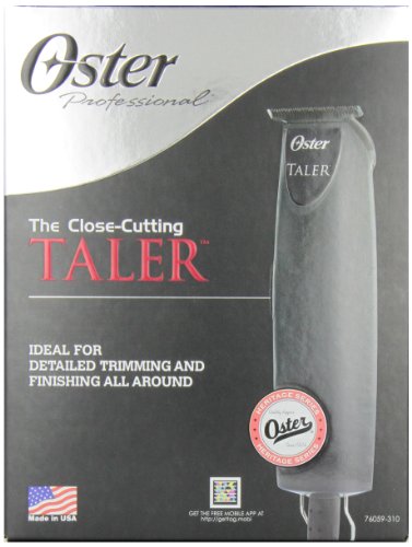 Oster Taler Professional Hair Trimmer - Blade sizes 1 and 000; 8' Power Cord - No Combs
