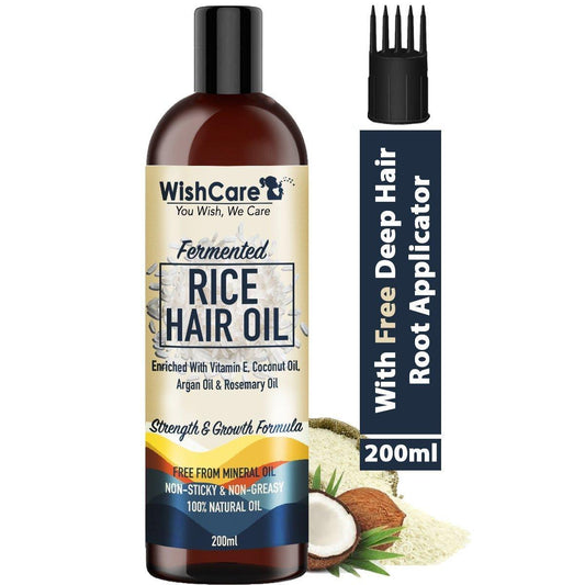 WishCare Fermented Rice Hair Oil - 200 ml